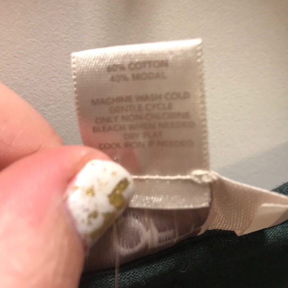 NWT LOFT Green and Grey Dress - Picture 3 of 3